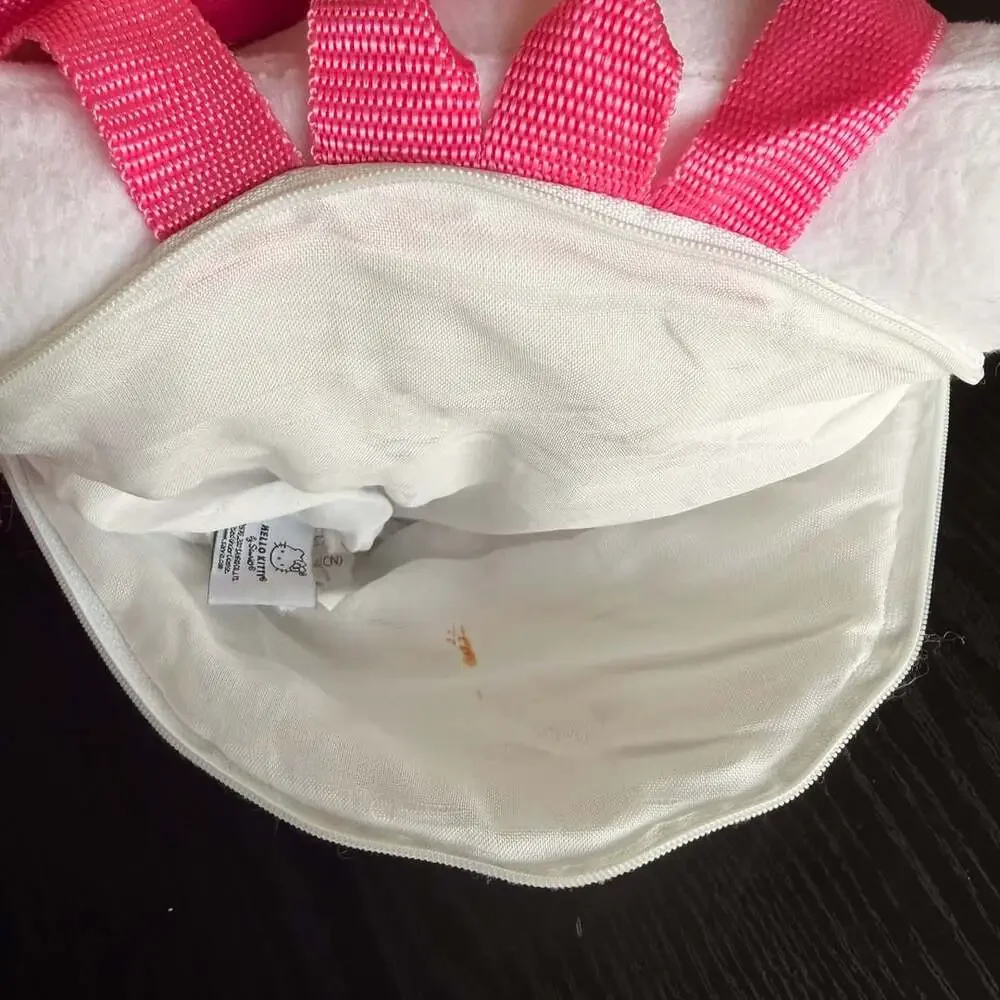 Sanrio Hello Kitty Pink Plush Backpack